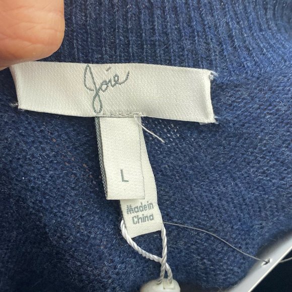 Joie Talissa Wool Cashmere Fit Flare Sweater Dress - Picture 8 of 11